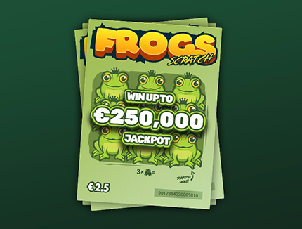 Frogs scratch