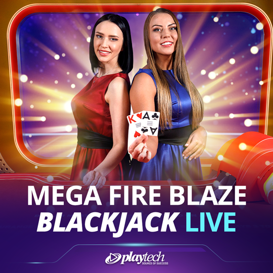 Mega Fire Blaze Blackjack Live